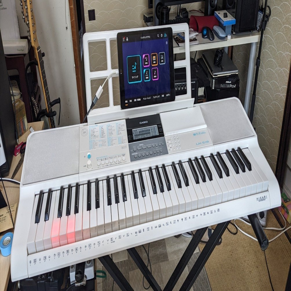 光ナビゲーションキーボード（中古）で、コードエクササイズ｜renzhen