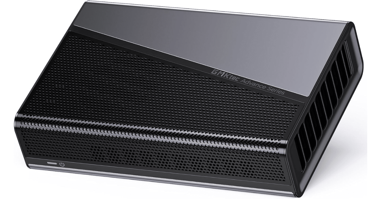 GMKtec eGPU RX 7600M XT 8GB USB4 2300MHz 外付けGPU (ブラック