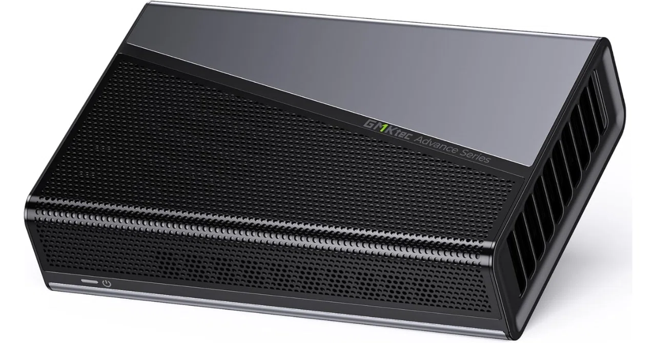 グラフィックボード・グラボ・ビデオカード GMKtec RX 7600M XT 8GB Advance Series GMKtec eGPU RX 7600M XT 8GB USB4 2300MHz 外付けGPU (ブラック