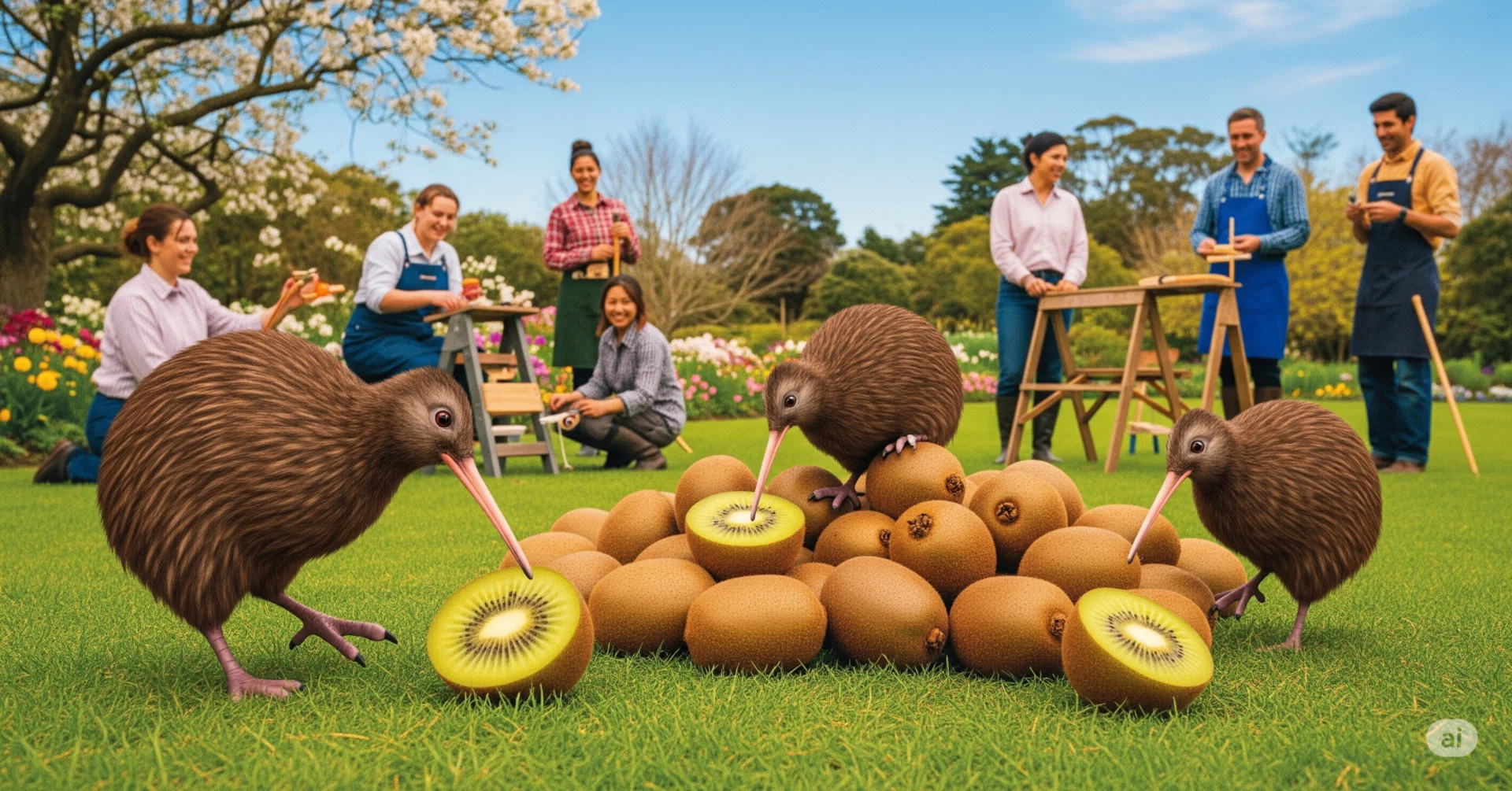 Is Kiwi a Bird? A Fruit?] Actually, Your Neighbor Might Be a Kiwi
