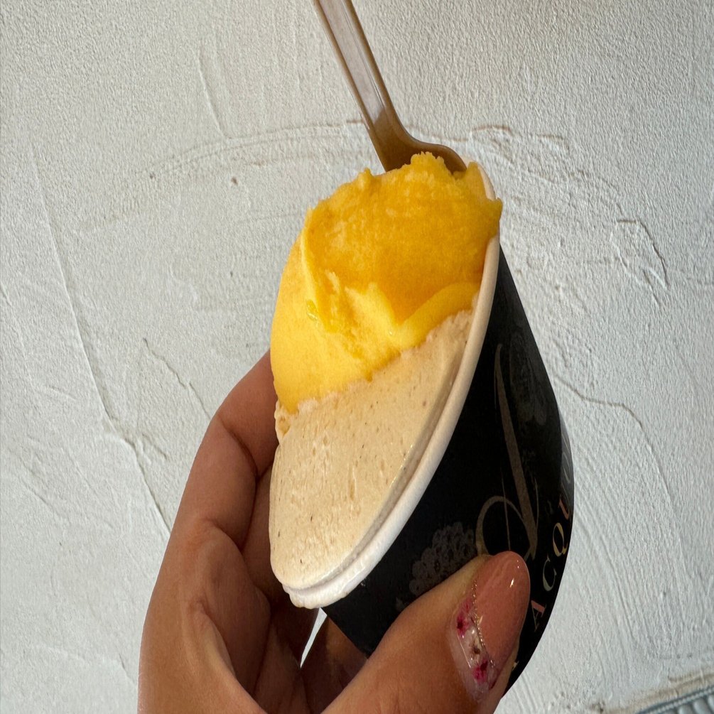 アクオリーナ 茂垣綾介が導く ジェラートの深化 ACQUOLINA 祐天寺〕「アクオリーナ 茂垣綾介が導くジェラートの深化」柴田書店