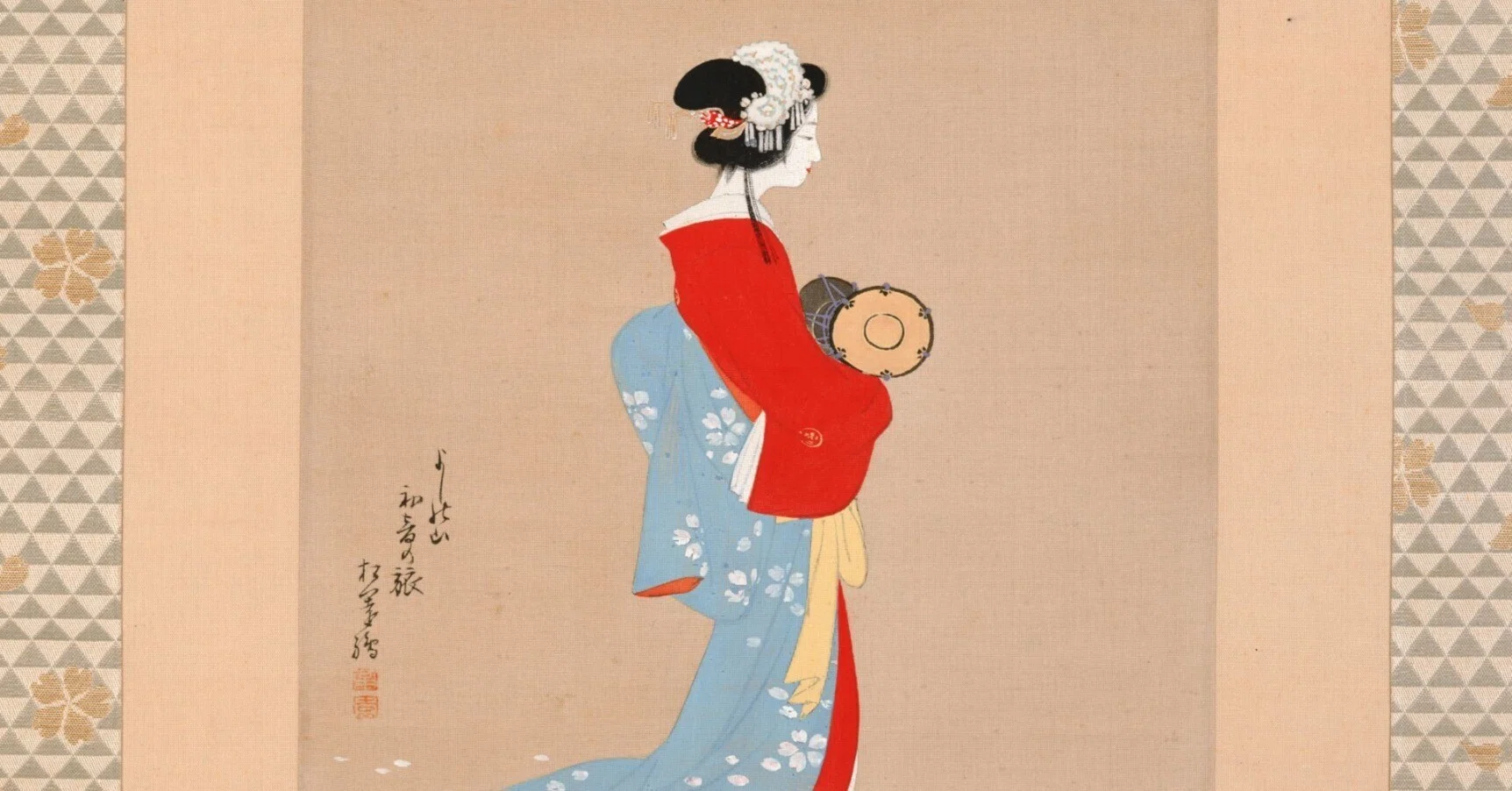 作品一覧】上村松園《静御前之図》｜講談社野間記念館