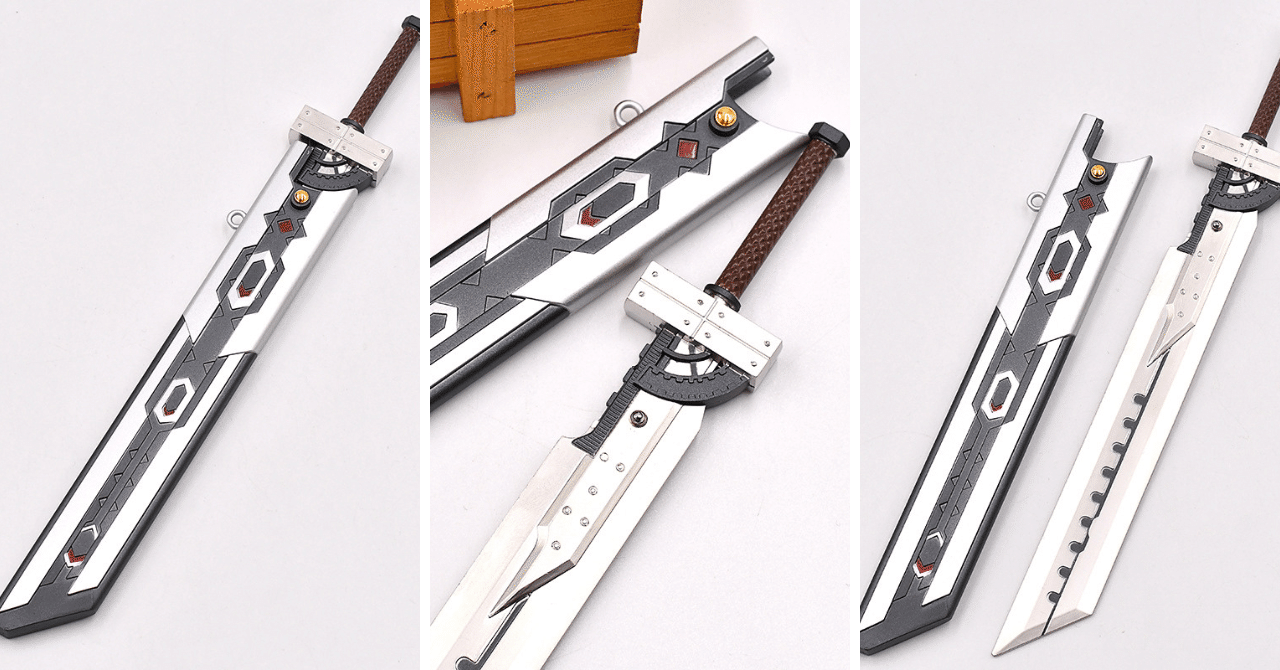 ファイナルファンタジー7 クラウド　合体剣 Nakorara ファイナルファンタジーVII クラウド・ストライフ「合体剣