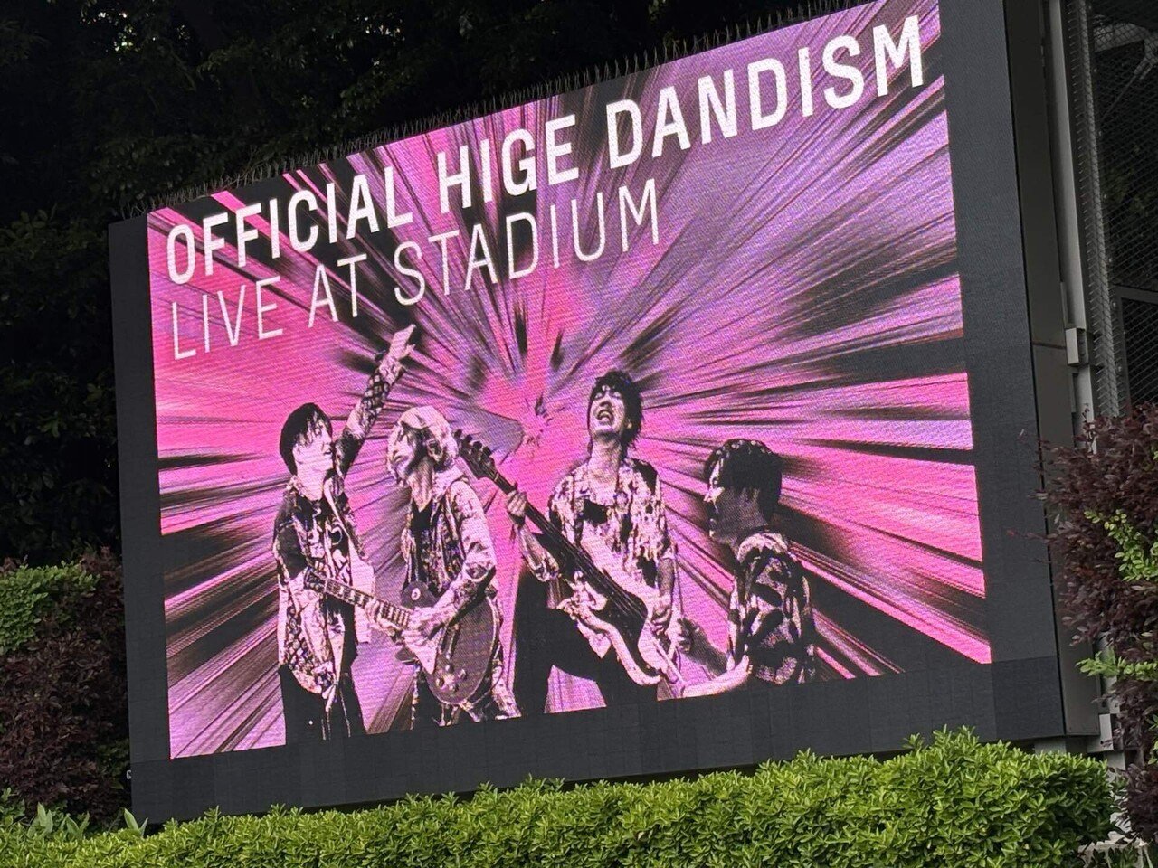 Official髭男dism スタジアム ポスター Official髭男dism