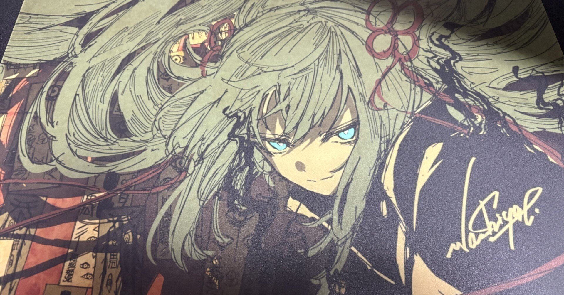 新品未開封】AbyssGaming 紅玉 ガラスマウスパッド 200枚限定品 AbyssGaming ガラス製ゲーミング