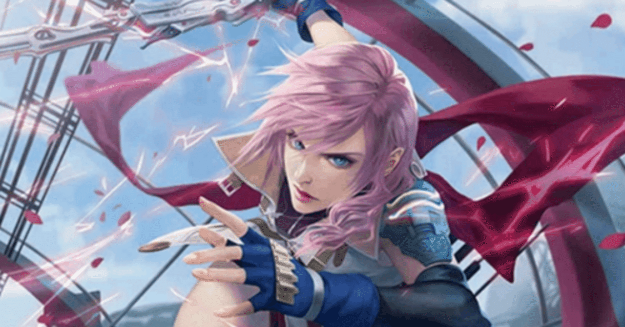 MTG×FF】ライトニングさんのデッキを組んでみた【統率者デッキ紹介