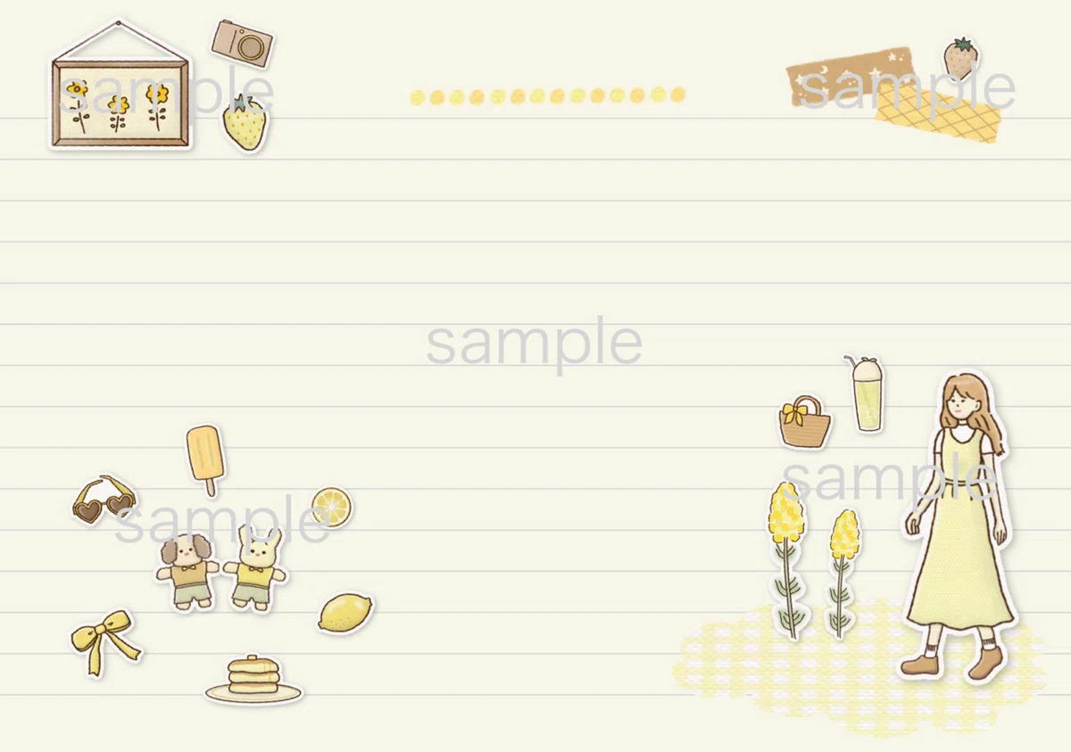 [Free Distribution] Digital Stickers｜リサ