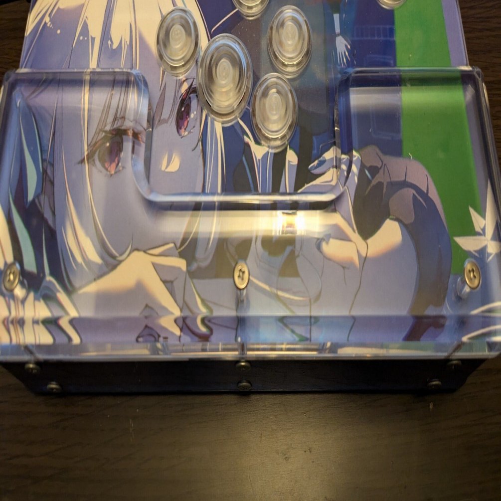 自作レバーレスに自作リストレストを付けてピアノ押しをしやすくして