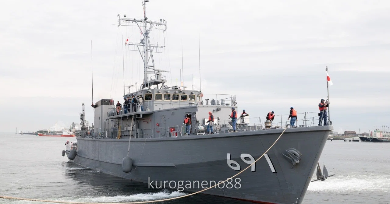About Japan Maritime Self-Defense Force Minesweepers｜Tak