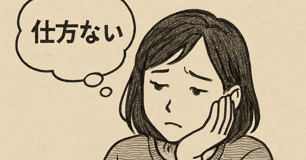 「仕方ない。。。」で終わらせない！諦め癖でやる気が出ない人に伝えたい、心が軽くなる考え方｜SANACO（さなこ）｜心と体を整える看護師・セルフ ...