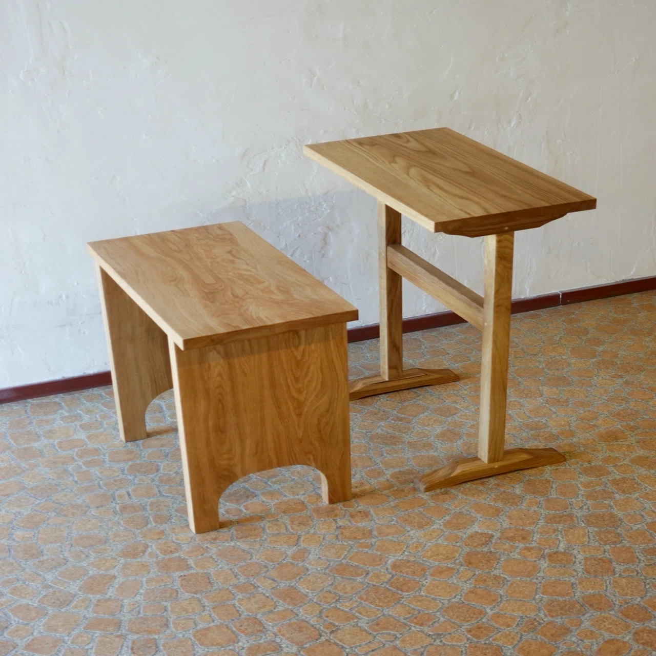 Custom】 120/60 Low Table｜Brick by Brick白木克洋