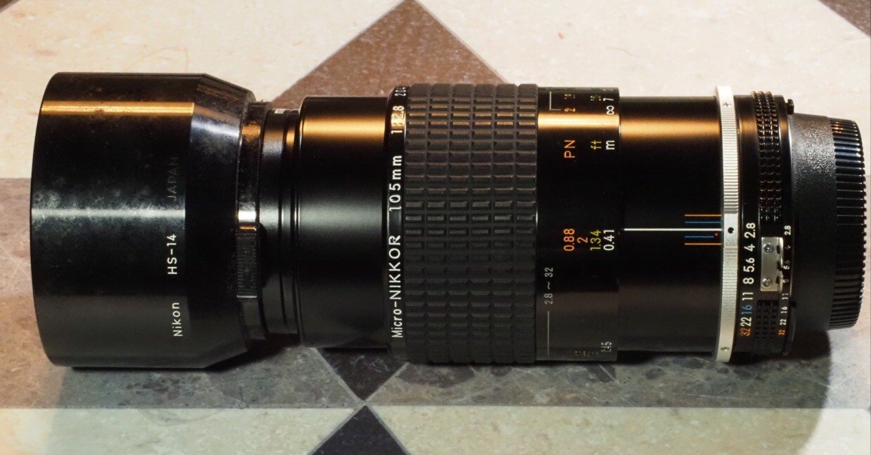 レンズ沼の歩き方」Nikon Ai Micro-NIKKOR 105mm 1：2.8 S｜saphirinus