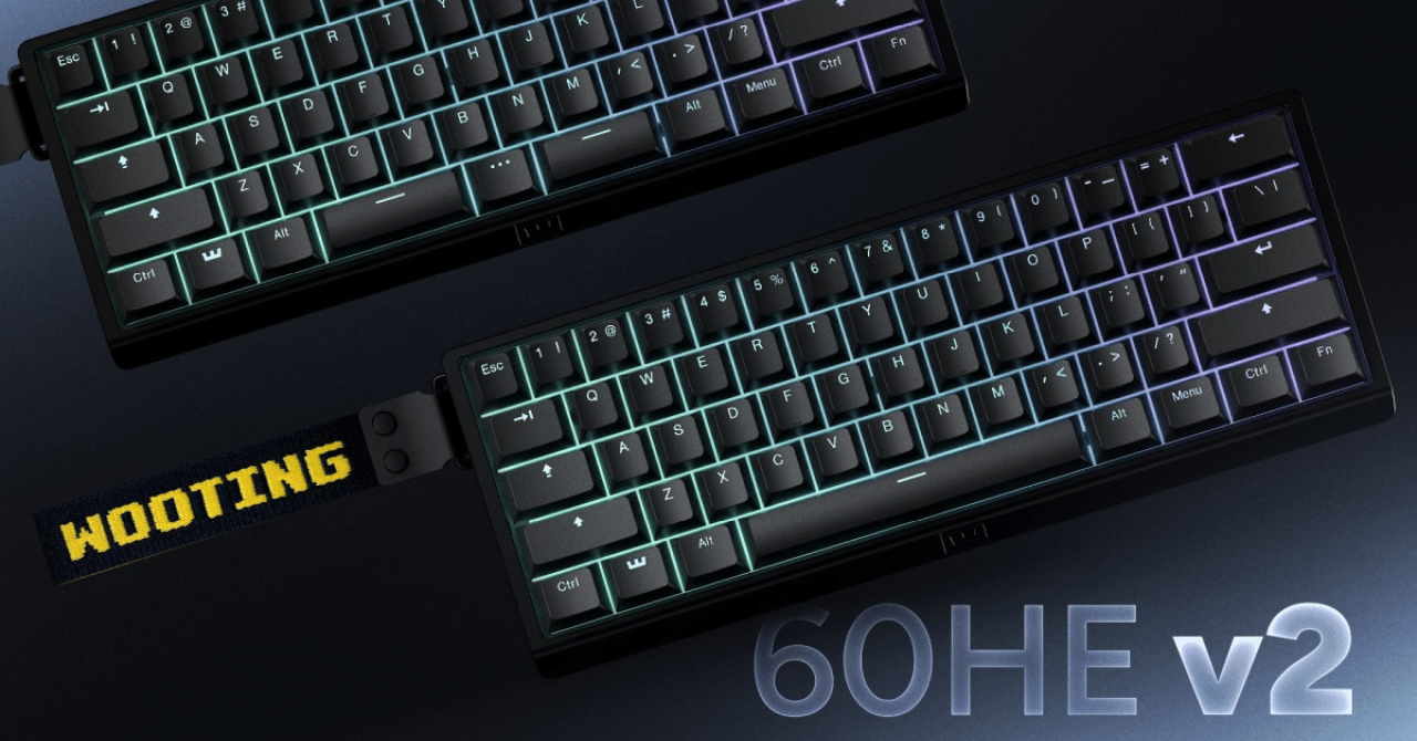 Wooting 60 HE (カスタムキーボード) Wooting 60HE｜次世代ゲーミングキーボードの頂点 - Modern g