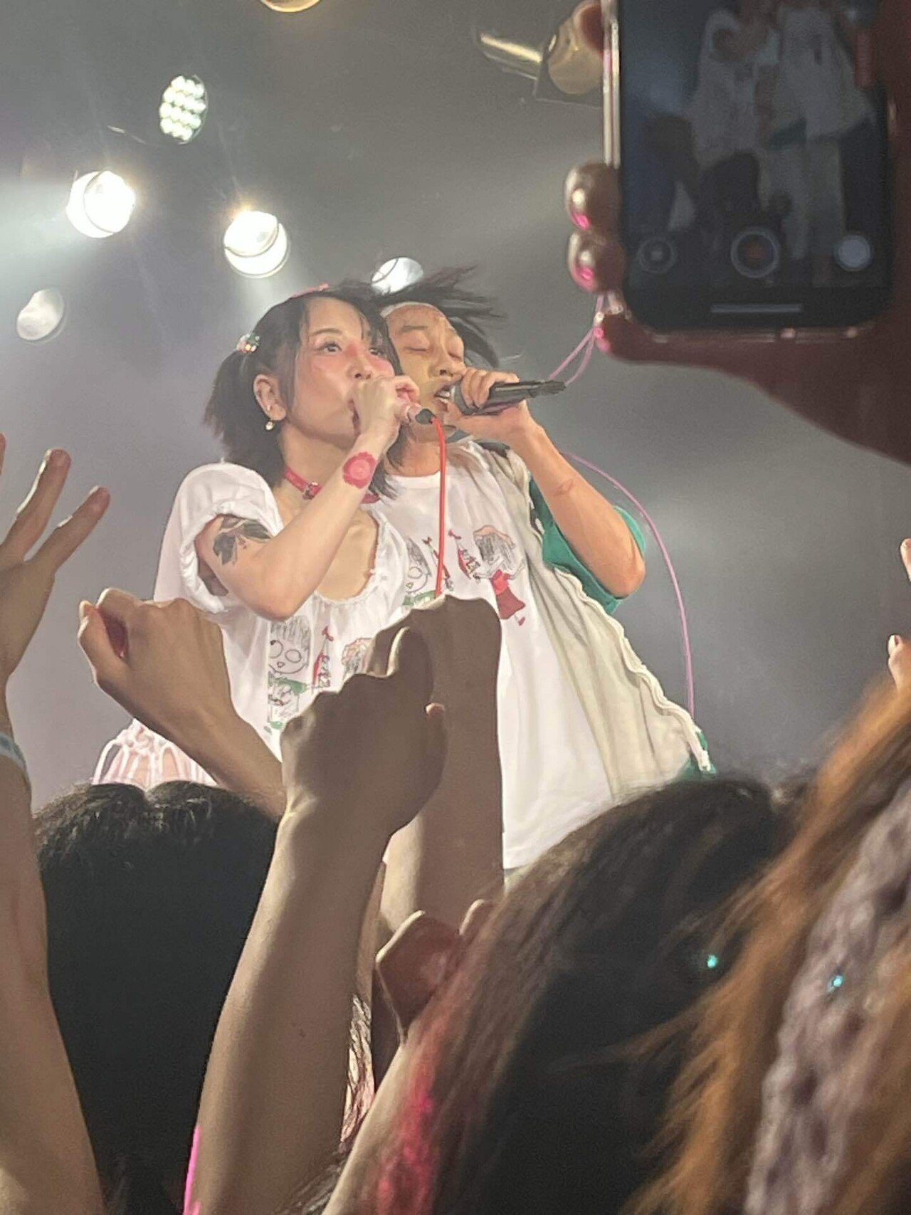 神聖かまってちゃんと、大森靖子ちゃんの対バンライブに行った時