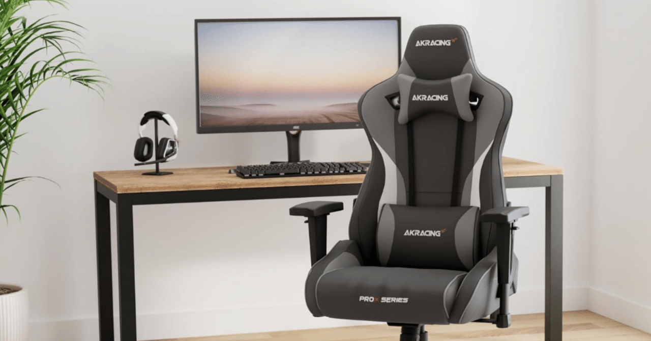 買得 レビュー】AKRacing ゲーミングチェア Pro-X V2 グレー｜座る デスクチェア