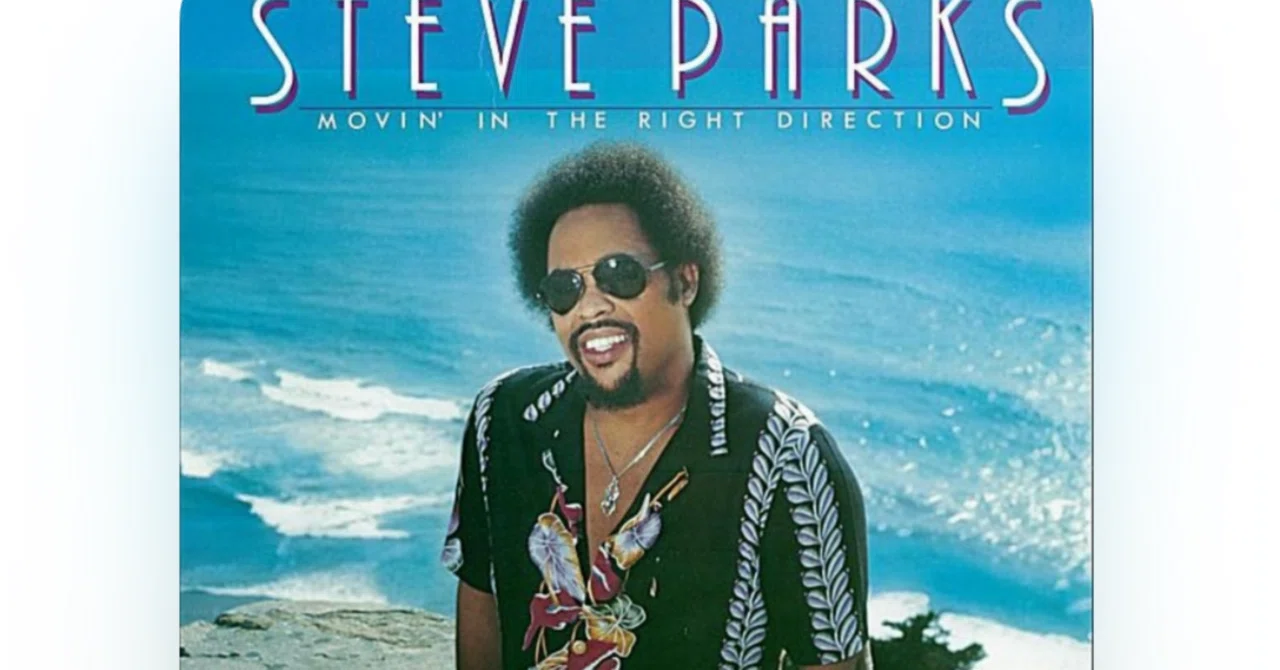 Steve Parks – Movin' In The …未開封 夏の名盤” 強化月間 其の⑦】 わざとらし過ぎるジャケットでもう最高