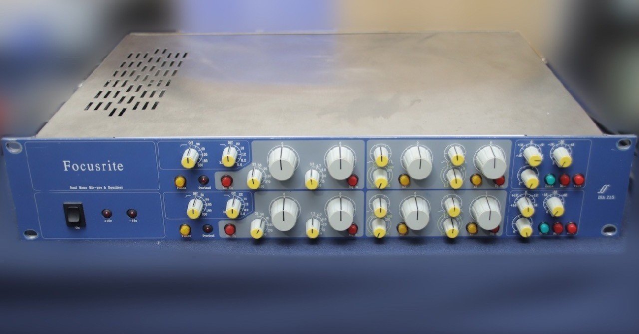 Focusrite 215のメンテナンス｜Shinya's Studio