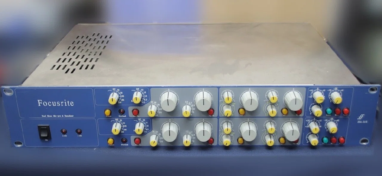 Focusrite 215のメンテナンス｜Shinya's Studio
