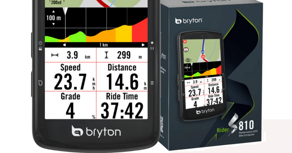 ブライトン Rider S810E GPSナビ サイクルコンピューター【新品】 Bryton ブライトン Rider S810E (本体のみ) サイクル