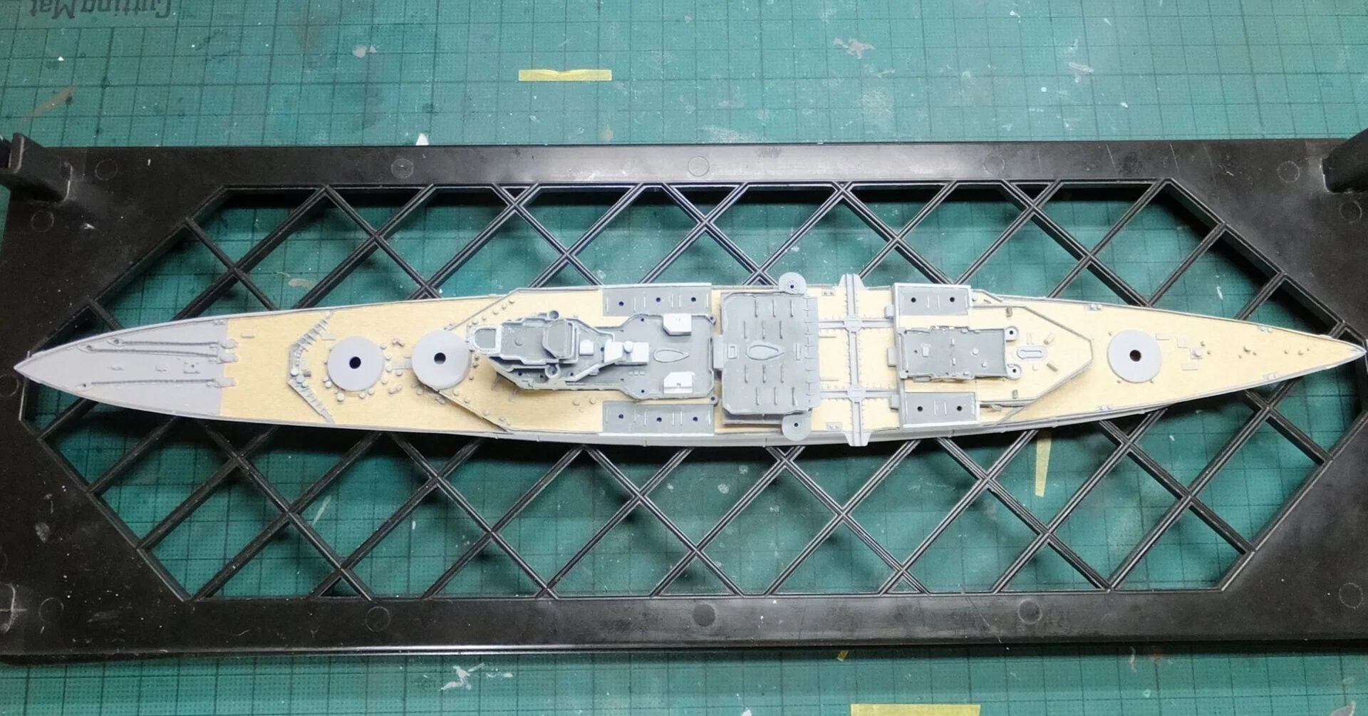 HMS Renown 1941 英国海軍巡洋戦艦レナウン制作記 #3 (Pit-Road 1/700