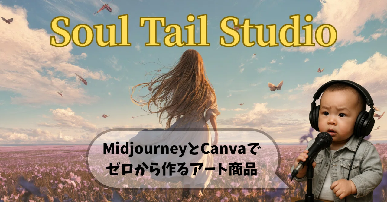 完全初心者向け】MidjourneyとCanvaでゼロから作るアート商品｜RJ_趣味AI