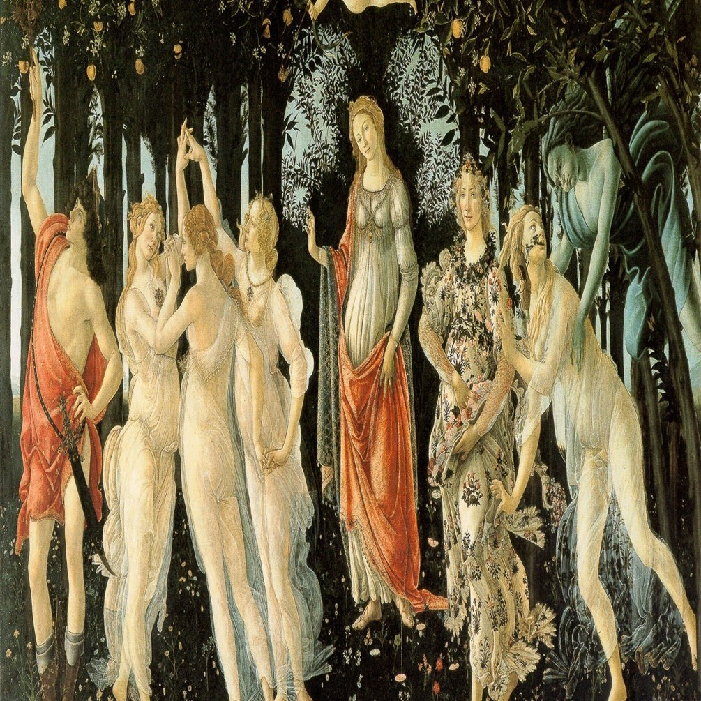 プリマヴェーラとヴィーナスの誕生【2枚の名画に込められた