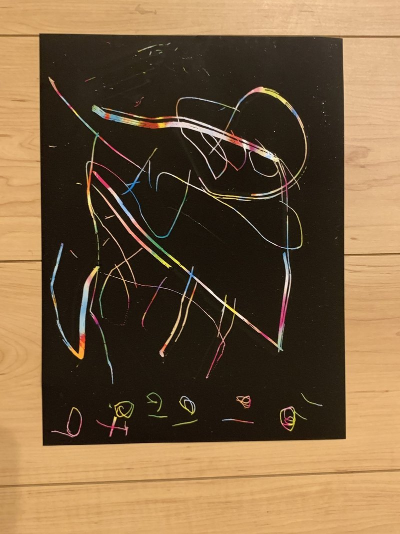 ダイソーのセロハンとスクラッチアートで遊んでみた 空木マイカ Note ダイソーのセロハンとスクラッチアートで遊んでみた 空木マイカ Note