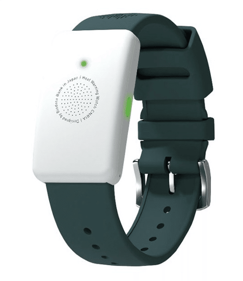 大切なあなたや仲間の健康を守ります！熱中対策ウォッチ カナリアPlus