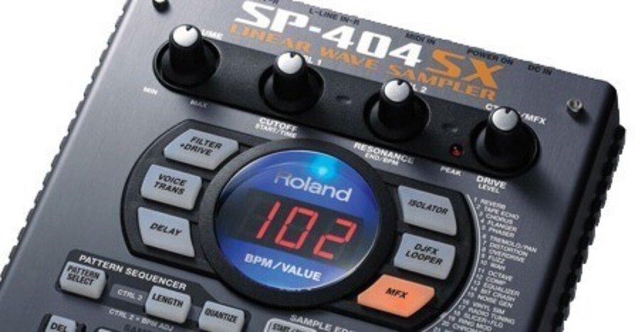 Roland SP-404 & Korg Kaossilator セット Desire” Sampling HIPHOP SP-404sx KORG KAOSSILATOR Beat Live