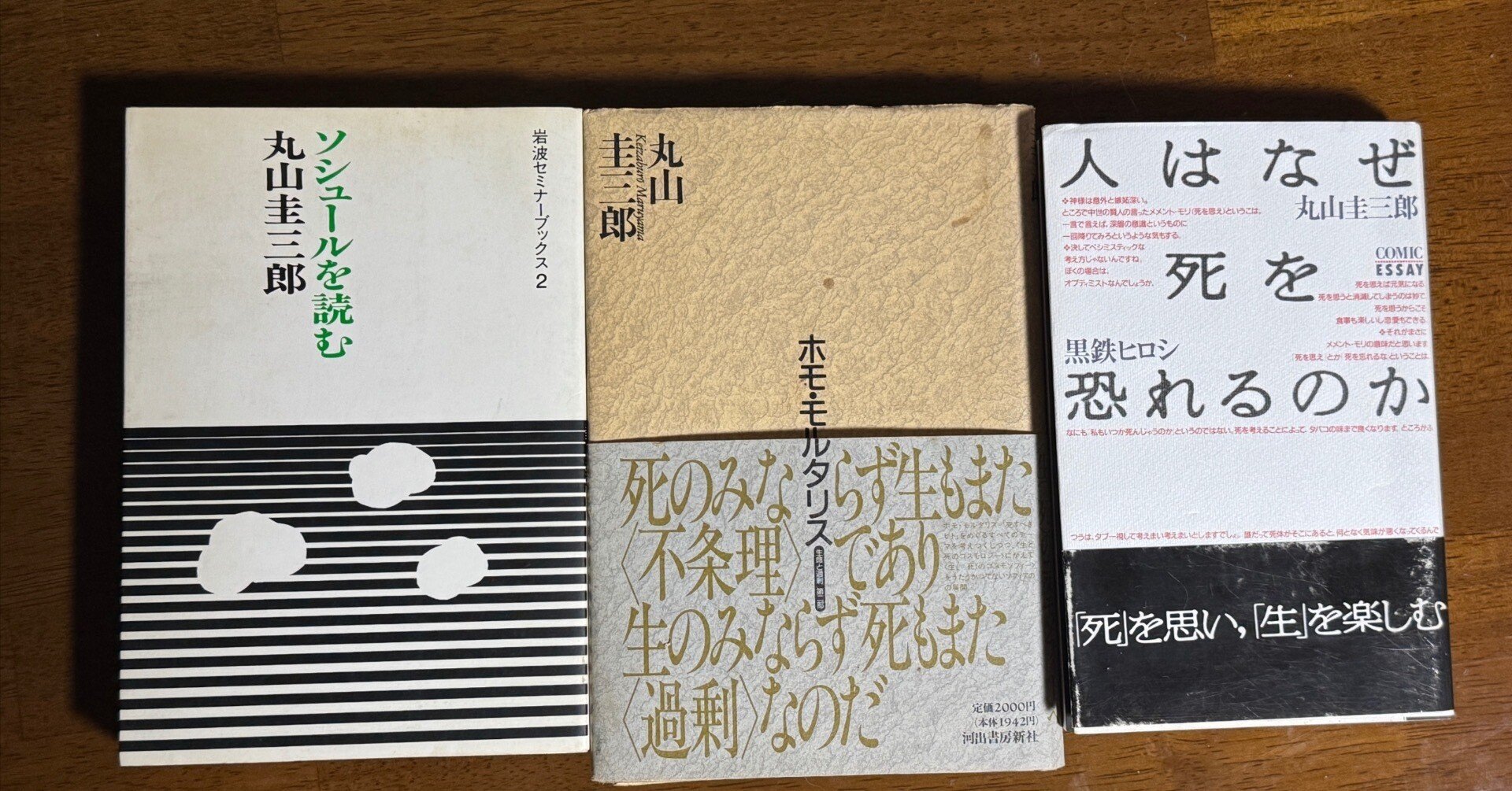 作家考｜丸山圭三郎｜非出来