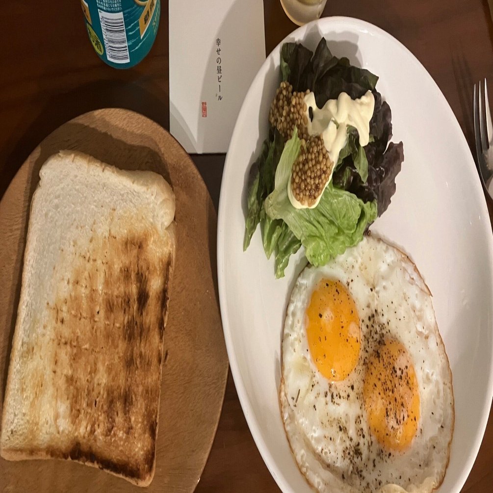 夜のモーニングセット｜むらさん（村田信之）｜ONE KAMAISHI 3万人で