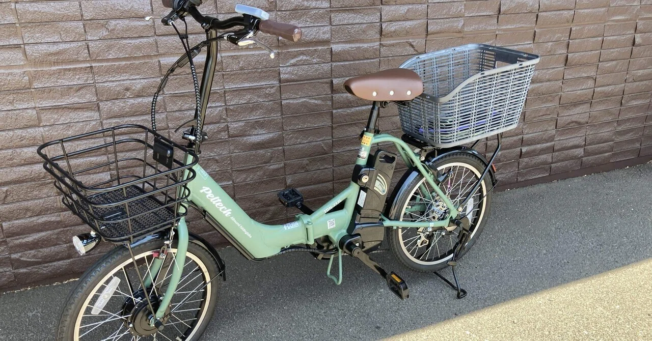 ペルテックの電動アシスト自転車はお買い物用としても良すぎる｜おが 