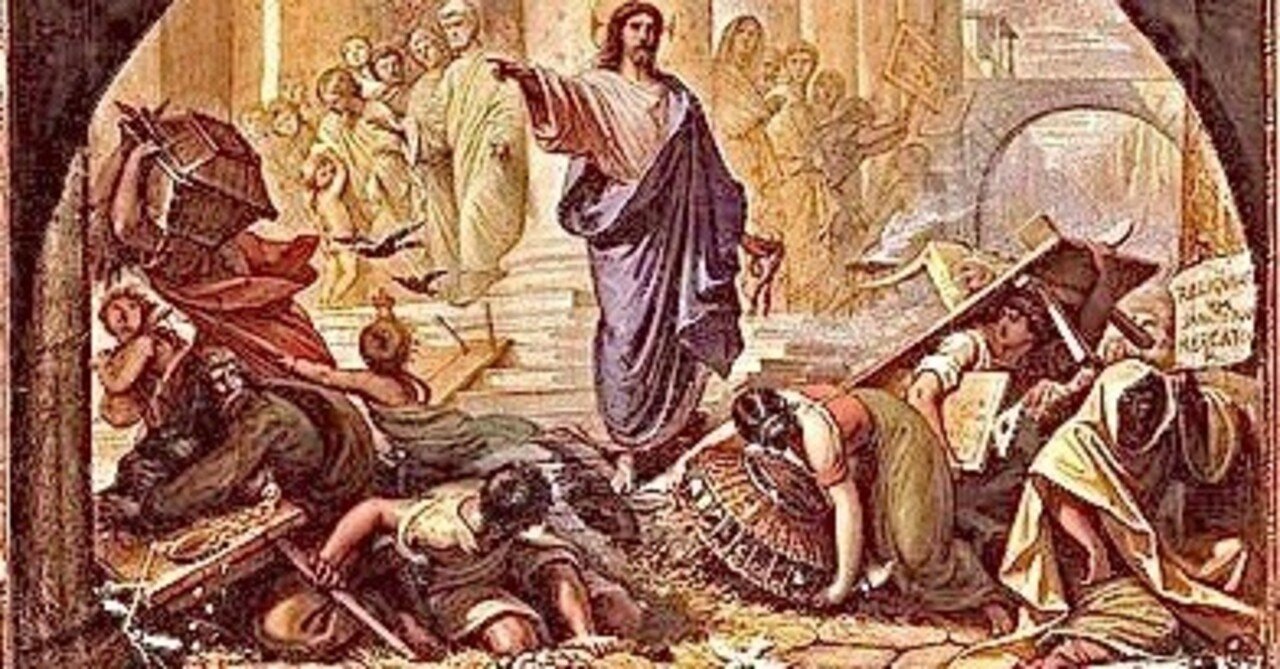 ルカ福音書 19：45〜48 「あなたという神殿を回復させるために