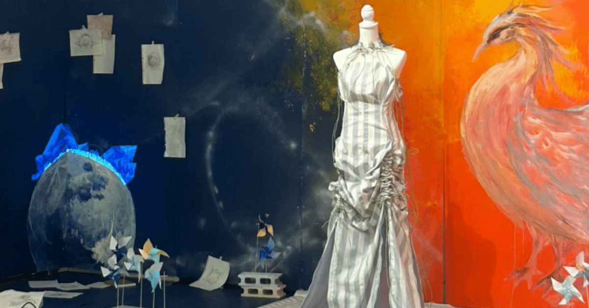 Louis x イワフネ カナメ 合作 アクリル画 風景 003 2025/05 oFuton Series vol.1 If We Met in Dream①｜Yuria