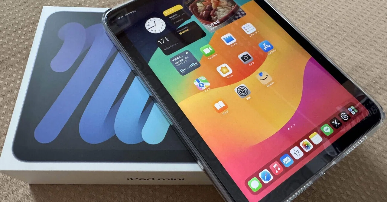 iPadmini6 セルラーモデルを使ってみて。｜てー