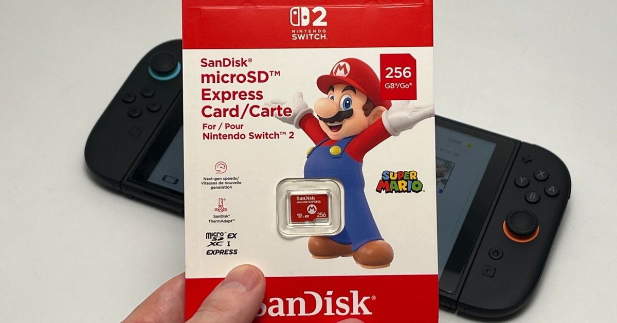 Nintendo Switch 2 microSD Express Card (256GB) for Nintendo