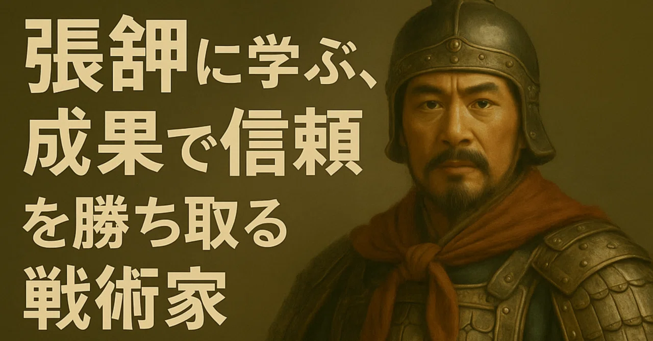 張郃に学ぶ、「現実に適応し、成果で信頼を勝ち取る戦術家」｜三国志note編集長
