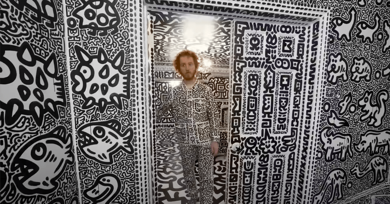 Mr.Doodle ミスター・ドゥードゥル シルクスクリーン 現代アート 版画 rectangle_large_type_2_c2575c4