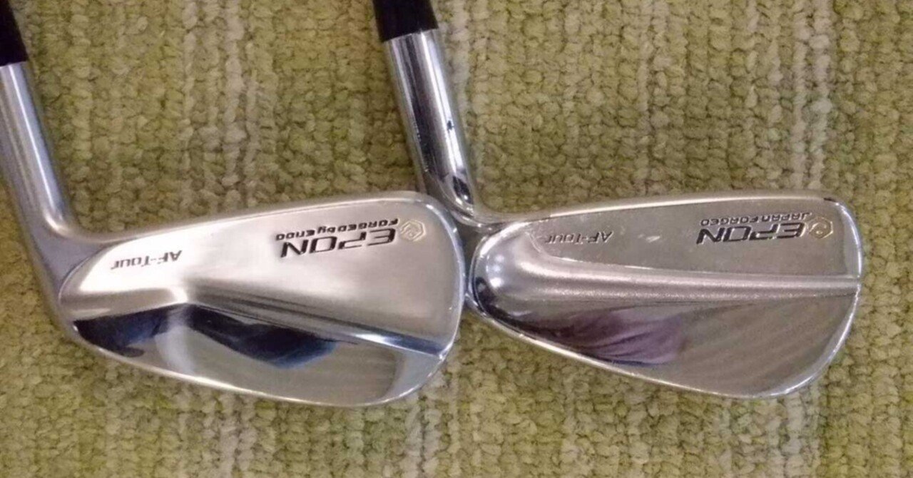 EPON AF-Tour MB 新旧アイアンを打ち比べ｜golfdaisuki.