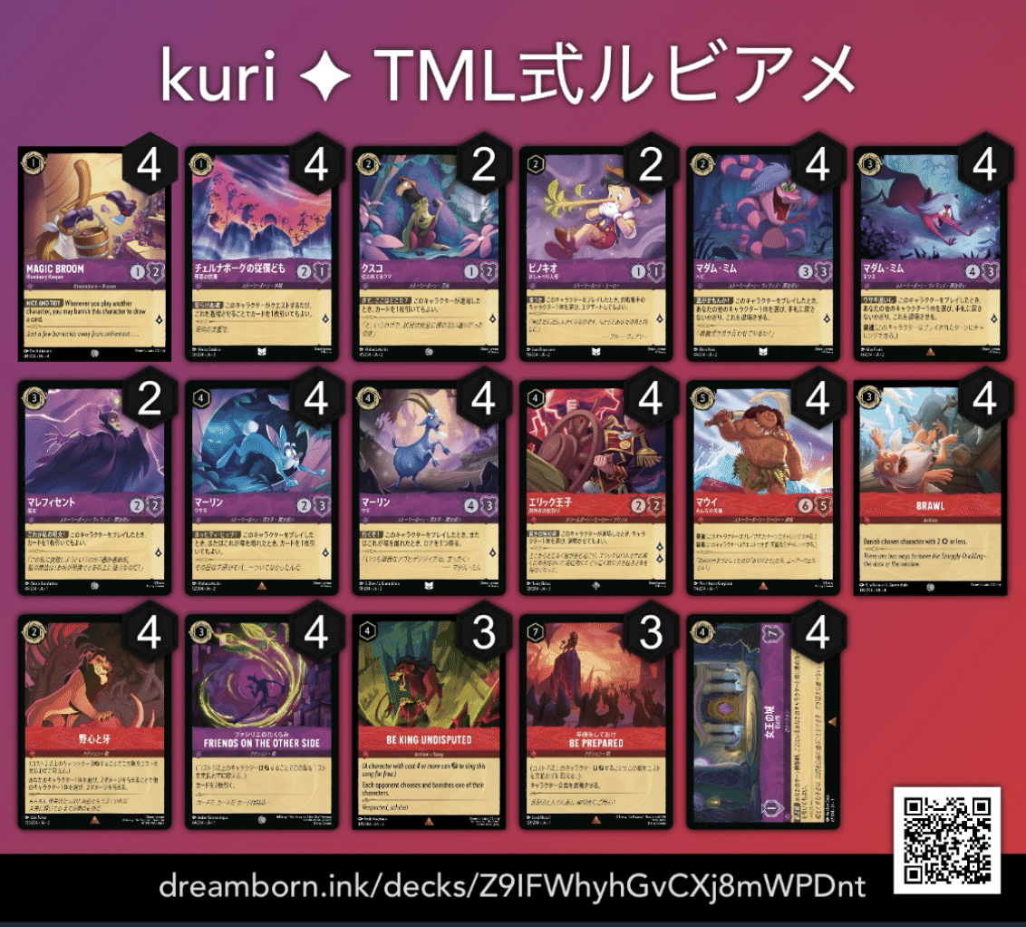 ロルカナ　赤紫　デッキ 完全無料】4弾赤紫は弱い？追記有7/30｜kuri_17