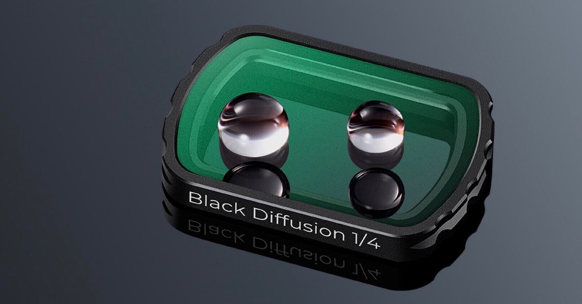 K&F Concept DJI OSMO Pocket 3用 ブラックミスト フィルター