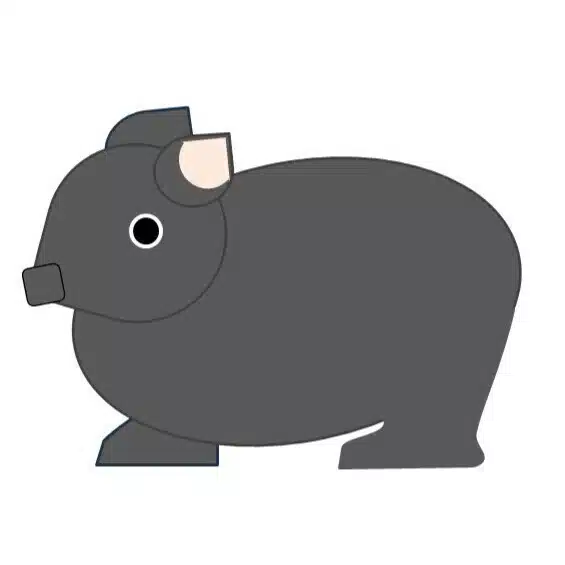 くろうさぎ