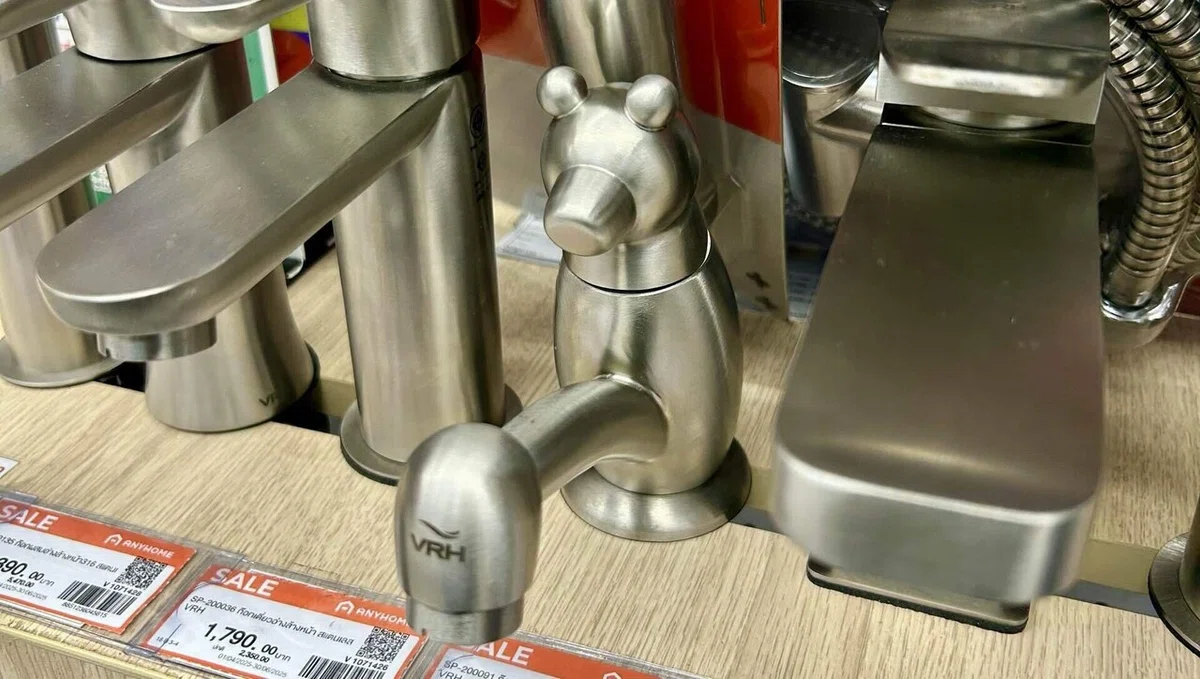 クマの蛇口