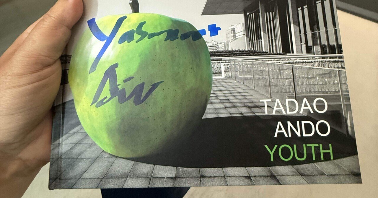 TADAO ANDO YOUTH サイン本 イラスト付き Y*様 サイン付き安藤