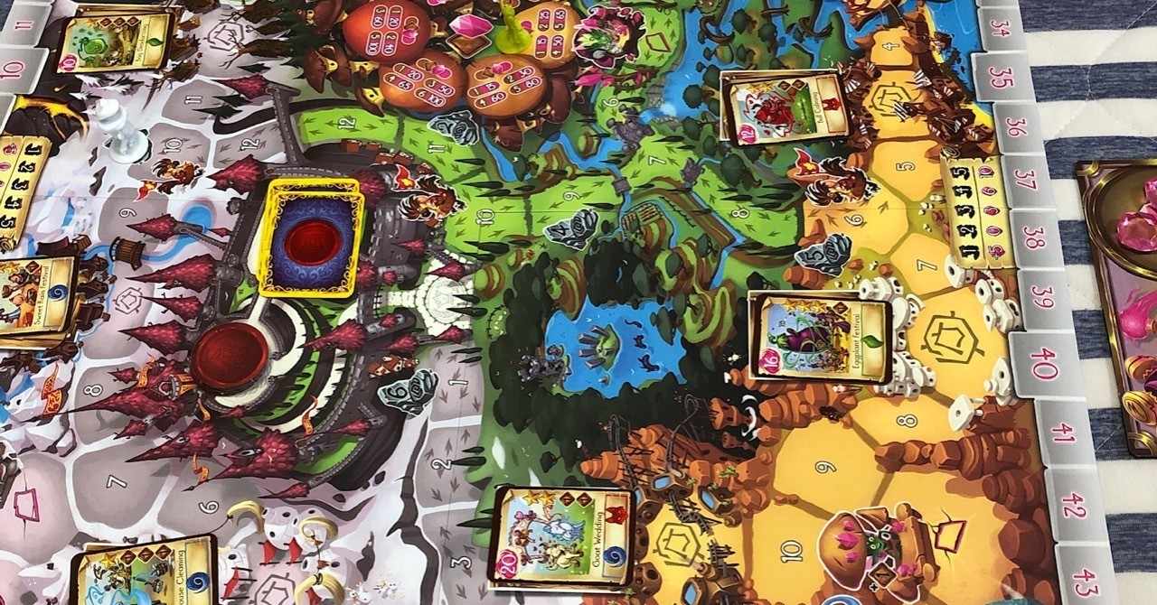 ボードゲーム ウィザードウォンテッド をやったよ 城之内あやめ Note