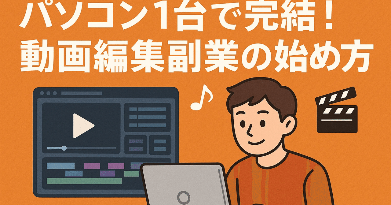 パソコン1台で完結！動画編集副業の始め方｜PCラボCOZY PC作成代行