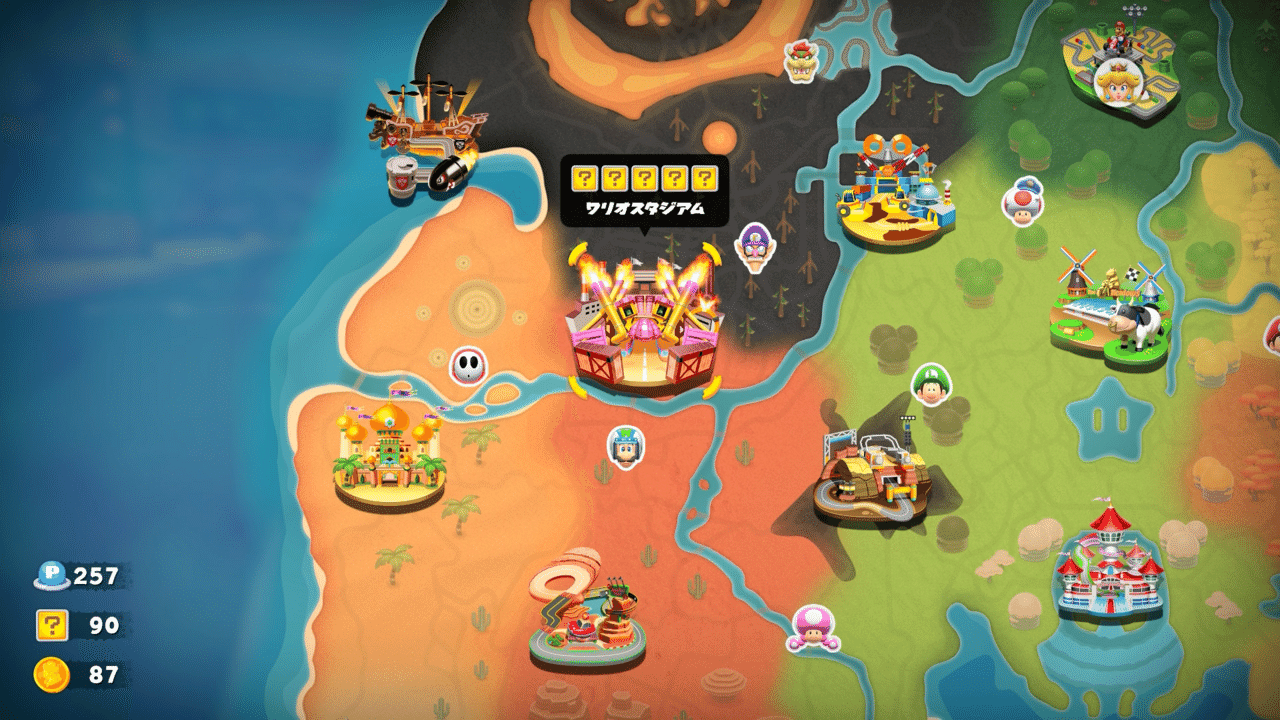 今日も今日とてマリオカートワールドフリーランでハテナパネルコンプリートの旅  昨日どんぐりツリーハウスとチョコマウンテンをコンプ。そして今日はシュポポコースター、マリオ ブラザーズサーキット、ホネホネツイス｜水鳥ペリカン（裏方系VTuber）