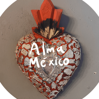 新品＊サテンステッチ刺繍＊ミチョアカン州＊メキシコ雑貨 メキシコの伝統工芸品「ミチョアカン刺繍」｜Alma México｜ｱﾙﾏﾒﾋｺ