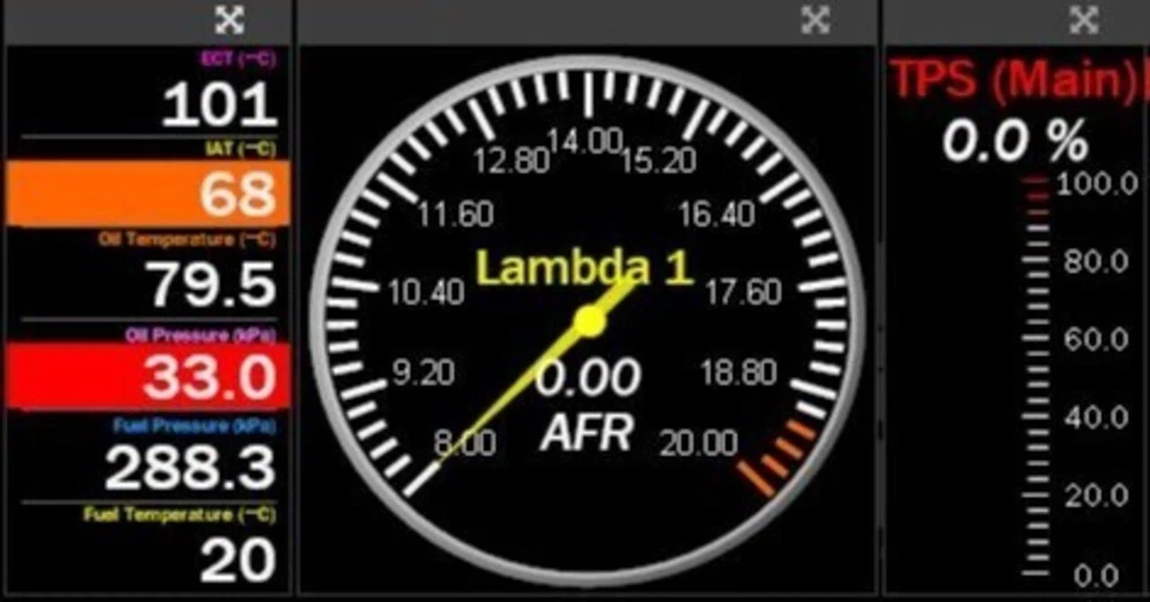 HA22S LINKECU フルコン化 STEP17 アナログ入力 O2センサー Lambda