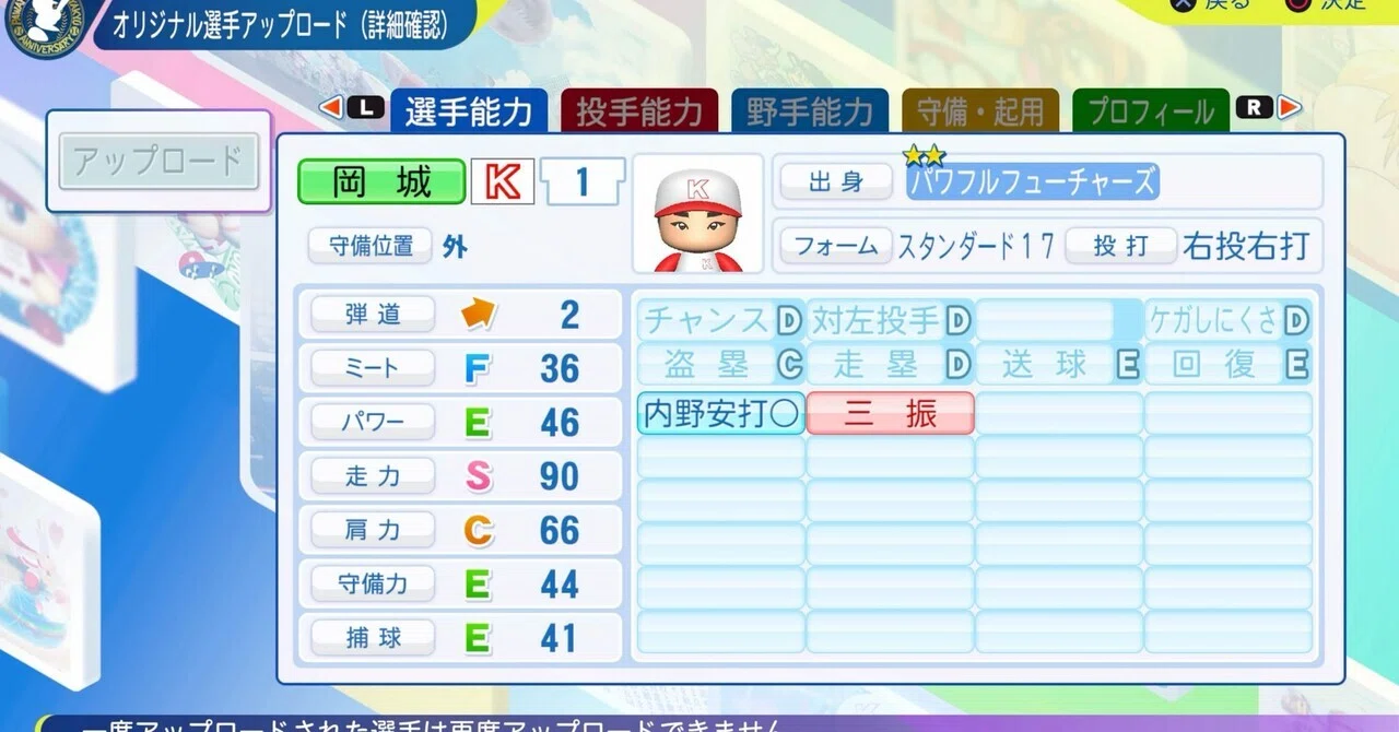 Power Pros 2024 Recreation: Hanshin 3rd Pick Kaisei Okajo｜re